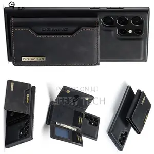 Sikaer Dg Ming S23 Ultra Back Wallet Case. Leather. Magnetic.