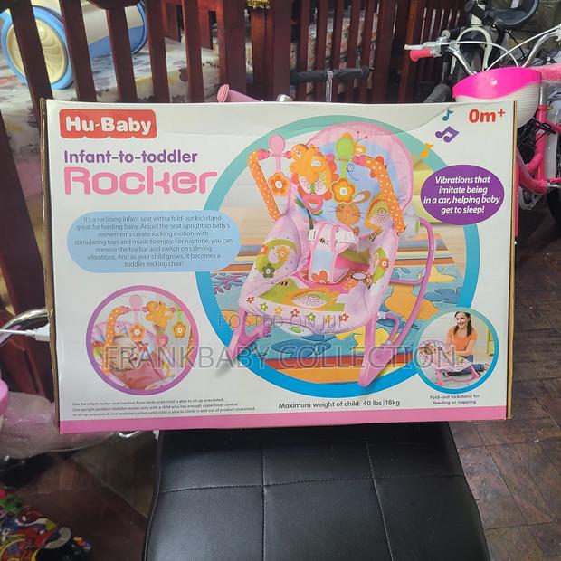 Music Vibration Baby Rocker.