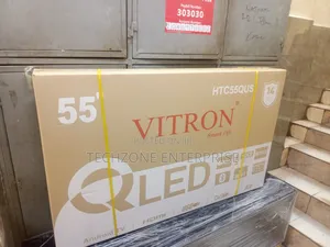 Vitron 55 Inch Qled HTC-55qus Flameless Tv 