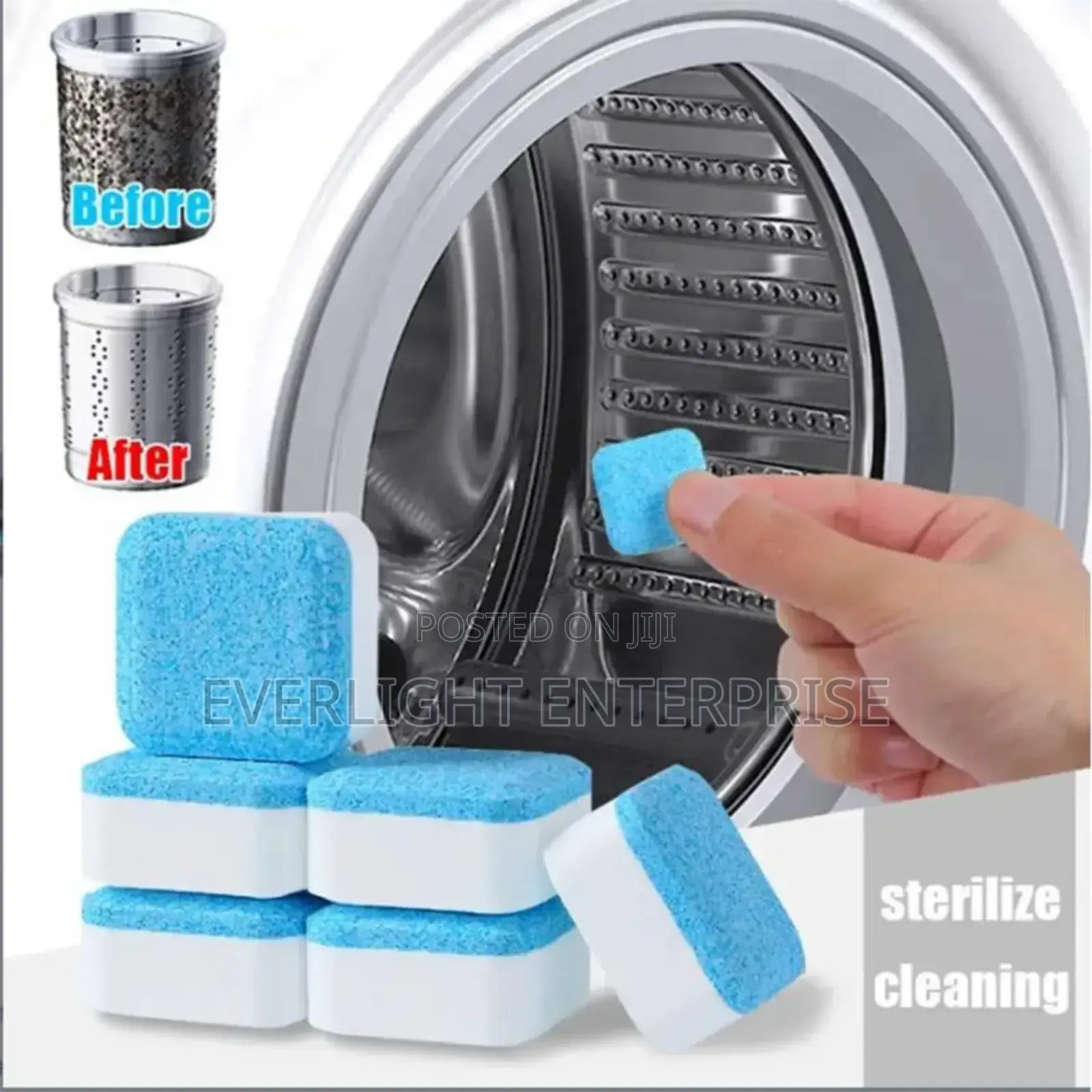 Drum Washing Machine Antibacterial Cleaning Tablet