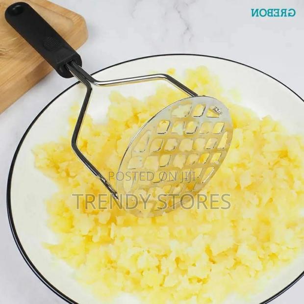 Stainless Steel Masher - main view