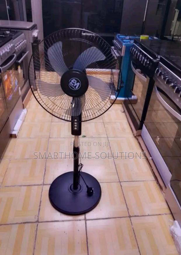 Electromate 16inch Heavy Duty Standing Fan With Round Base - main view