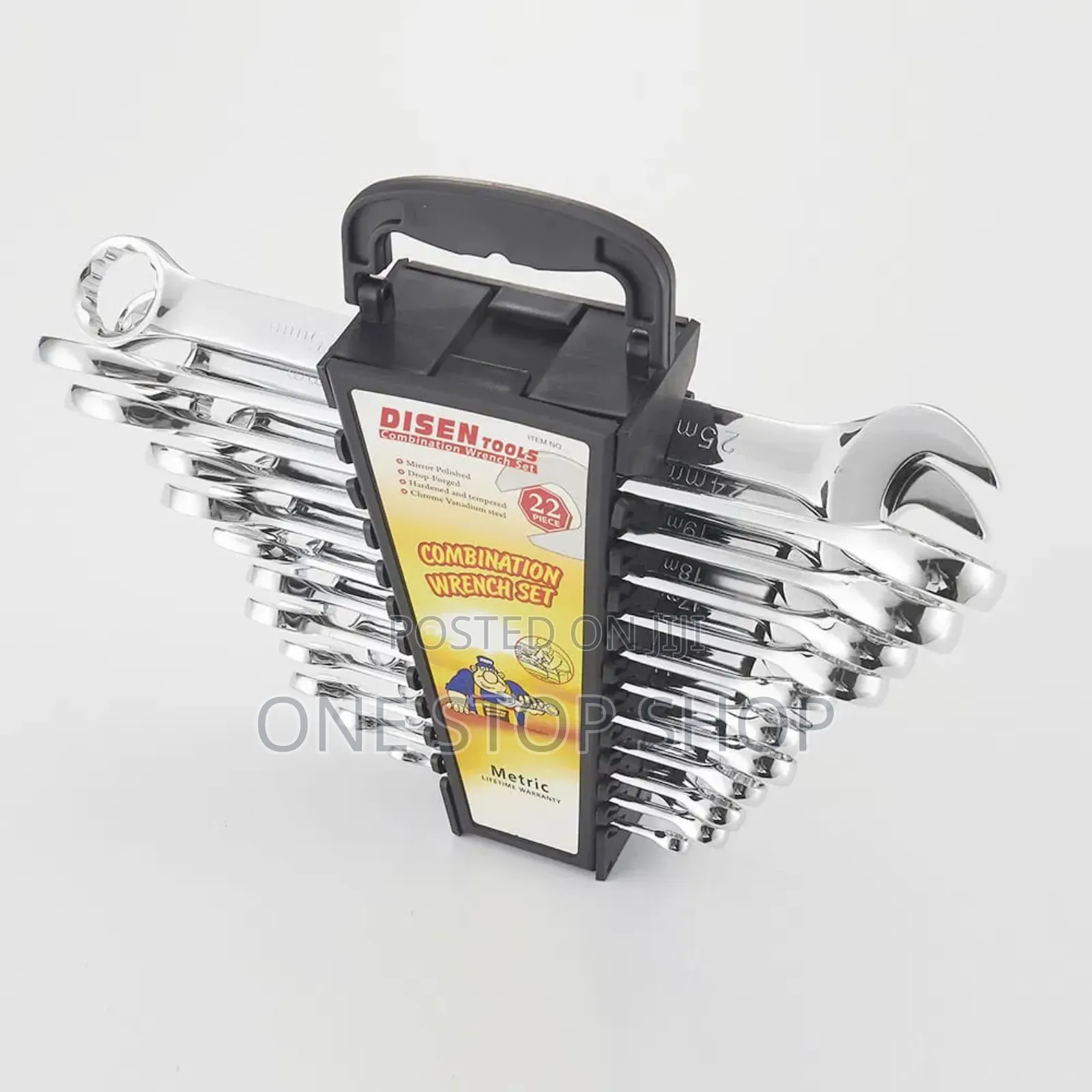 12pc Combination Wrench Spanner Set