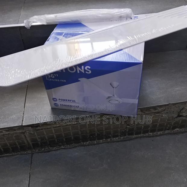 56′′ Ceiling Fan With Strong Motor Wide Air Circulation