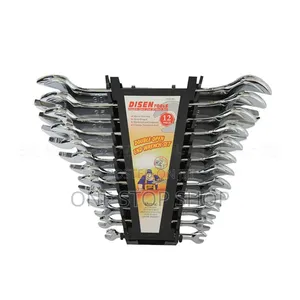 12pc Double Open End Spanner Set
