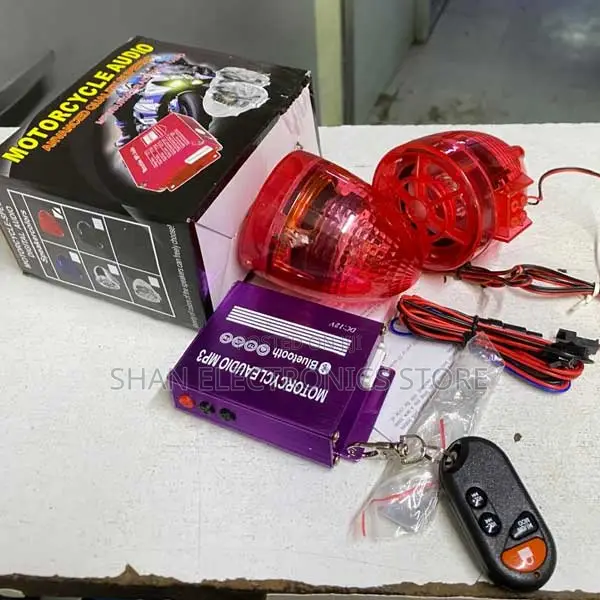 All-Weather Rides Motorcycle Mp3 System Motorbike Audio Bluetooth