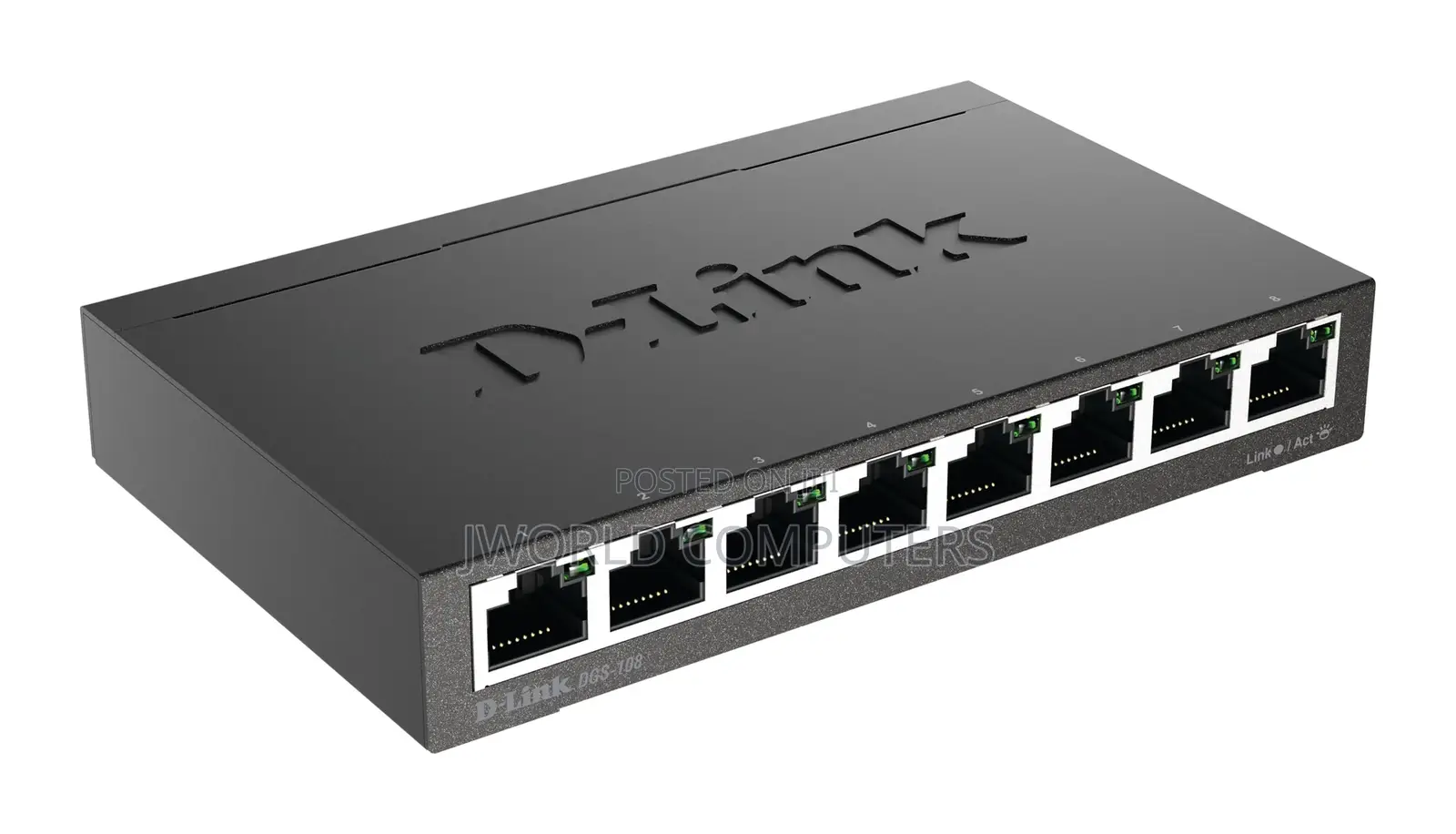 D-Link DGS-1016d/B 16-Portbase-T Unmanaged Switch