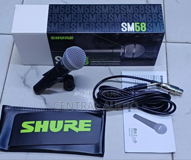 Shure Sm58 Corded Microphone