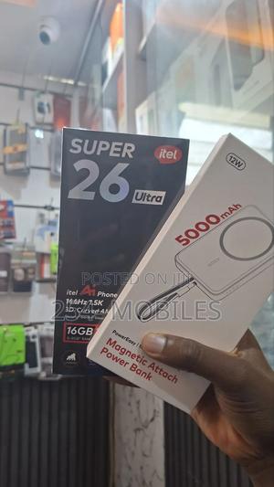 New Itel S26 Ultra 256 GB Black