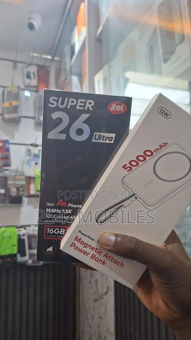 New Itel S26 Ultra 256 GB Black