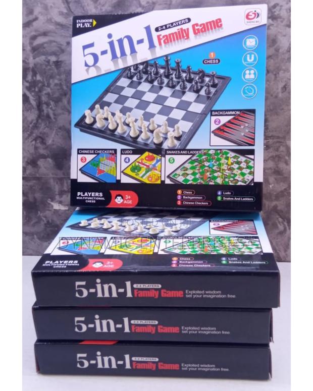 5 in 1 Board Game - main view
