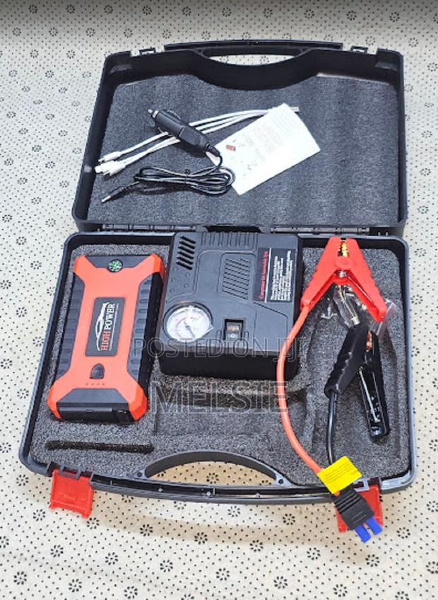 Portable Car Jump Starter Safety Protection With Led Flashlight