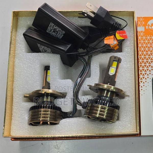 Led Dual Color Ap-416 H4 With a Mobile App Car Led Headlight Bulb