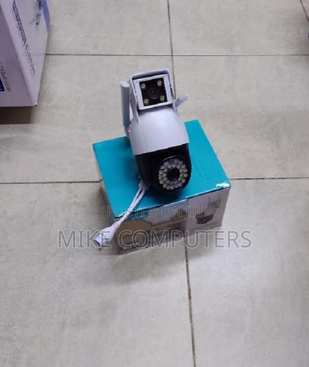 Dual Lens 4g Sim Card CCTV Surveillance Camera (Indoor/Outdoor)