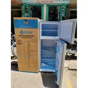 Nunix Double Door Refrigerator 210litres
