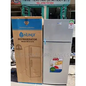 Nunix Double Door 210litres Refrigerator