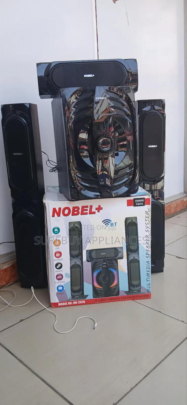 Nobel 3.1 Nb2070 Tall Boy Audio Tower System - main view