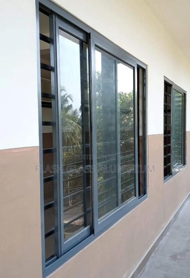 Modern Aluminuim Windows in Euro STD - main view