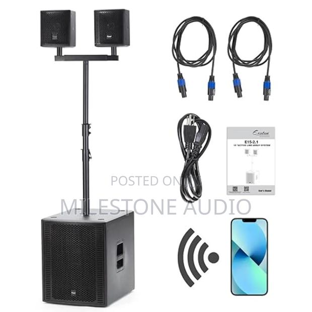 Exoton Line Array Column Pa Speaker, 2200w Professional And - main view