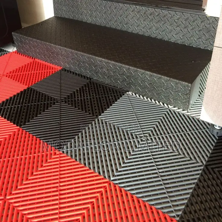 Ribtrax Interlocking Outdoor Garage Tiles – Tough, Stylish Modular