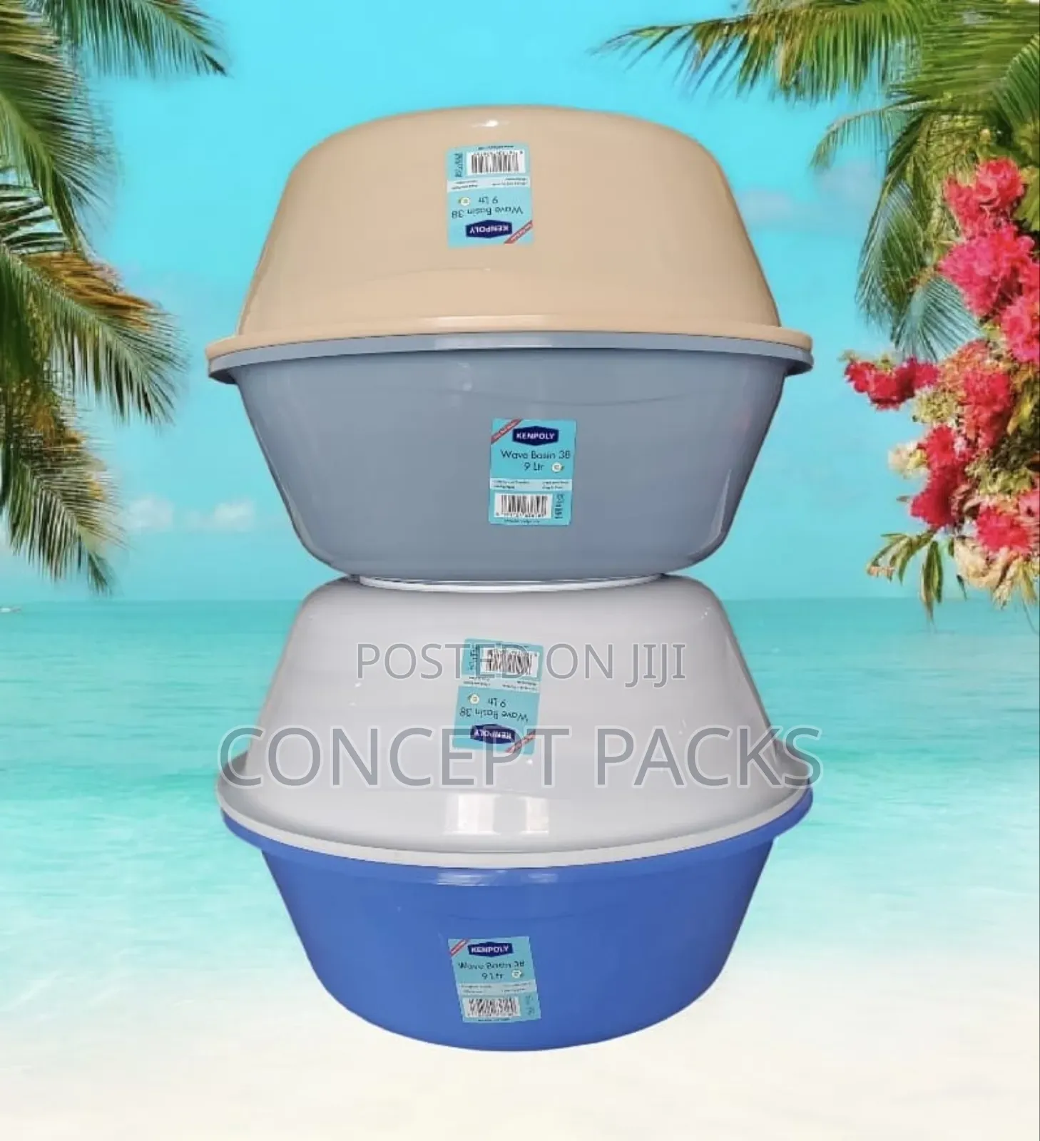 36pcs Kenpoly Wave Basin