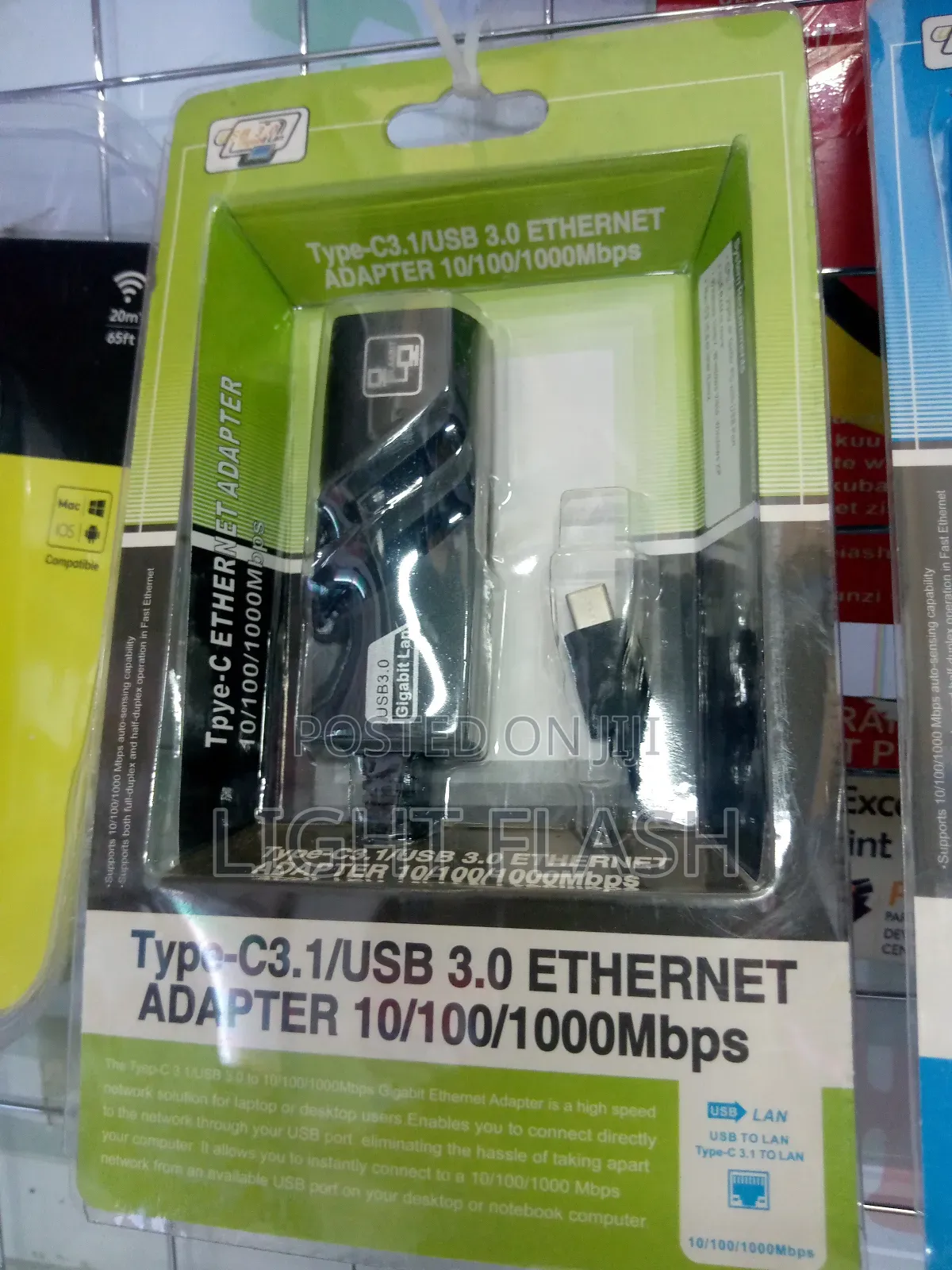 Type C3 1/Usb 3.0 Ethernet