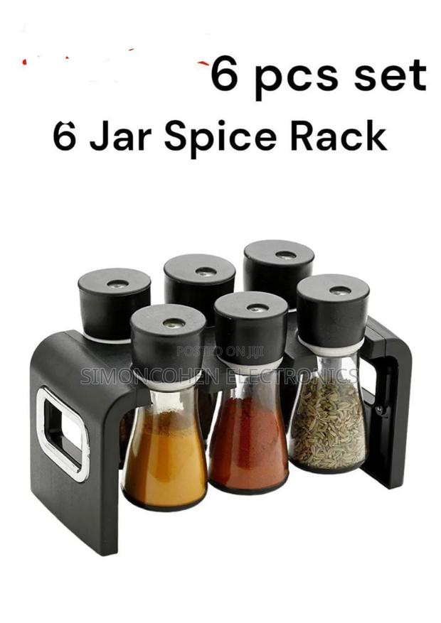 6 Pcs Set Spice Jars - main view