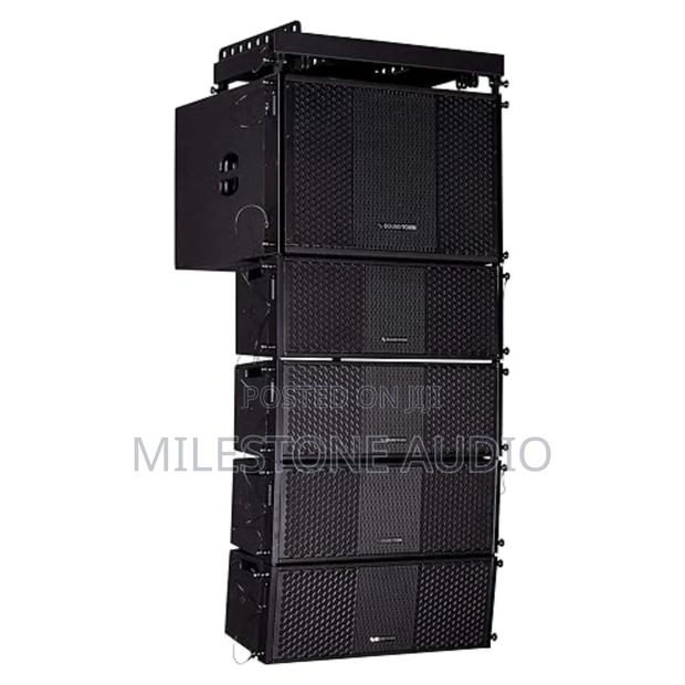 Sound Town Zethus Series Line Array Speaker System With One 15-Inch P