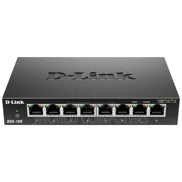 D-Link 8 Port Poe Gigabit Smart Managed Switch – DGS-F1100-10ps-E/B