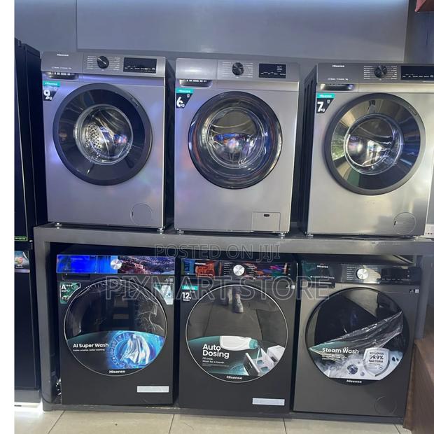 Hisense Front Load Washer Dryer 8kg Wash / 5kg Dry – Smart Cleaning