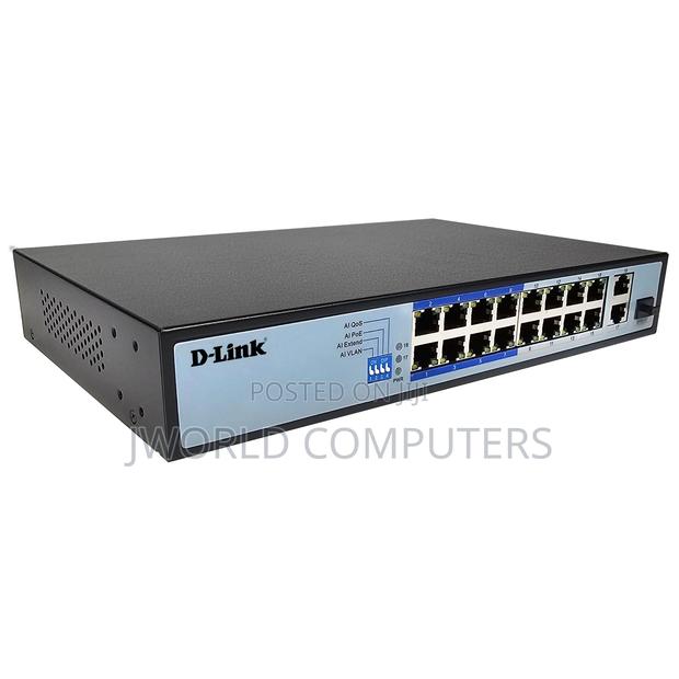 Dlink DGS-F1010p-E 250m 10-Port 1000mbps Switch - main view