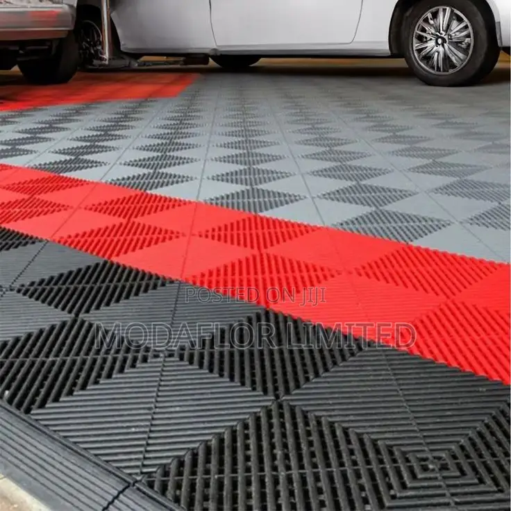 Ribtrax Modular Garage Flooring – Snap-Fit Tiles