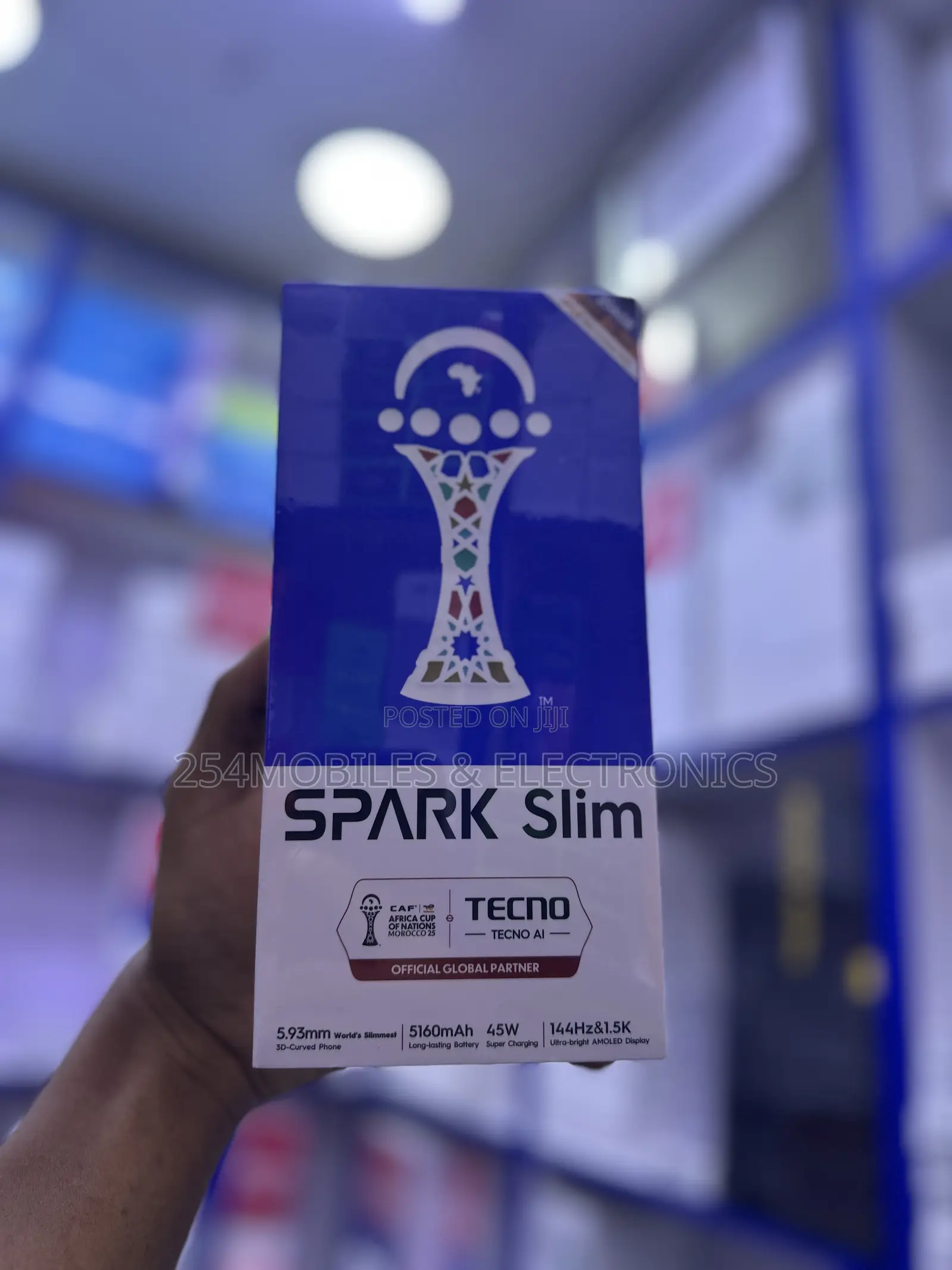 New Tecno Spark Slim 256 GB Black