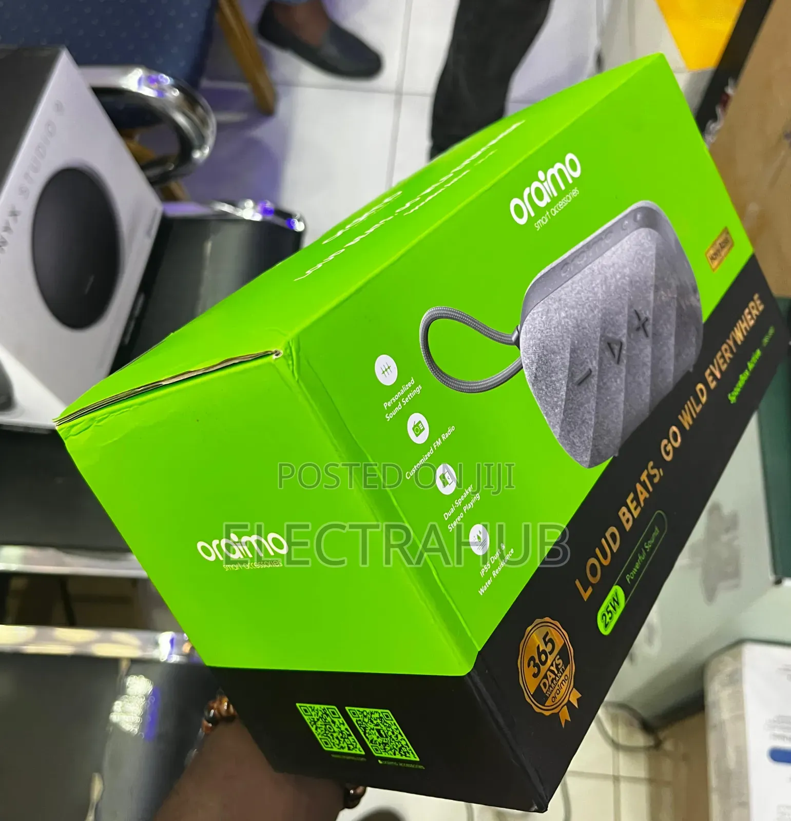 Oraimo Spacebox Active Portable Speaker Brand New Sealed