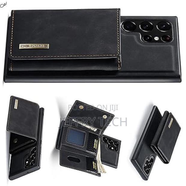 Oideal 2 in 1 Wallet Case Samsung Galaxy S22 Ultra, Dg.Ming Leather - thumbnail 3