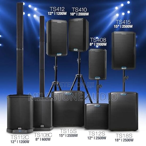 Alto Ts410 2000w 10" Powered Pa Speaker With 3 Channel Mixer,