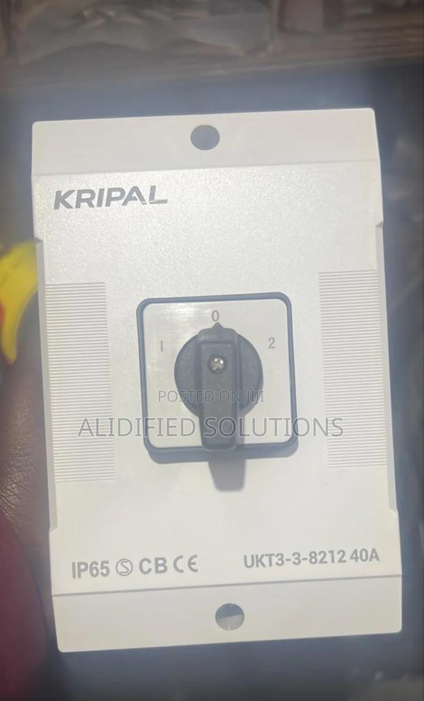 Kripal 3phase Manual Changeover - main view