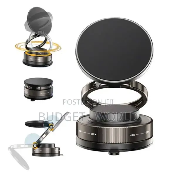 Cct28 Vacuum Adsorption Magnetic Support Car Phone Holder, Magnetic