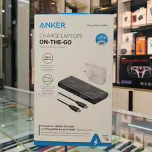 Anker Powercore+ 26800 Pd 45w Portable Charger Set.