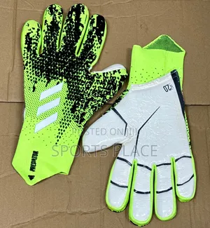 Predator Neon Green X Black Goalkeeper Gloves
