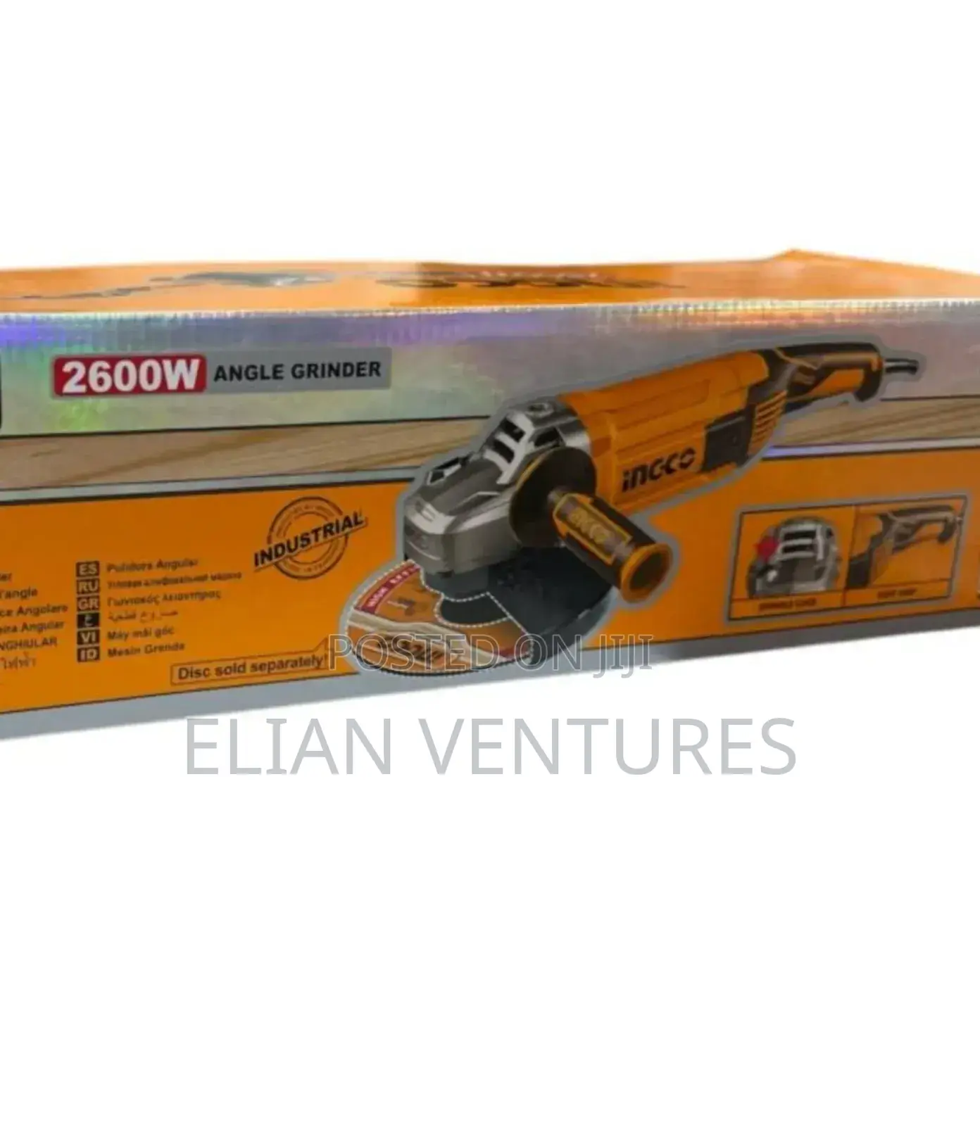Top Brand 9 Inch Ingco Grinder 2600 Watts