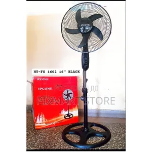 Ipcone 16′′ Standing Fan – Powerful Airflow With Adjustable Height