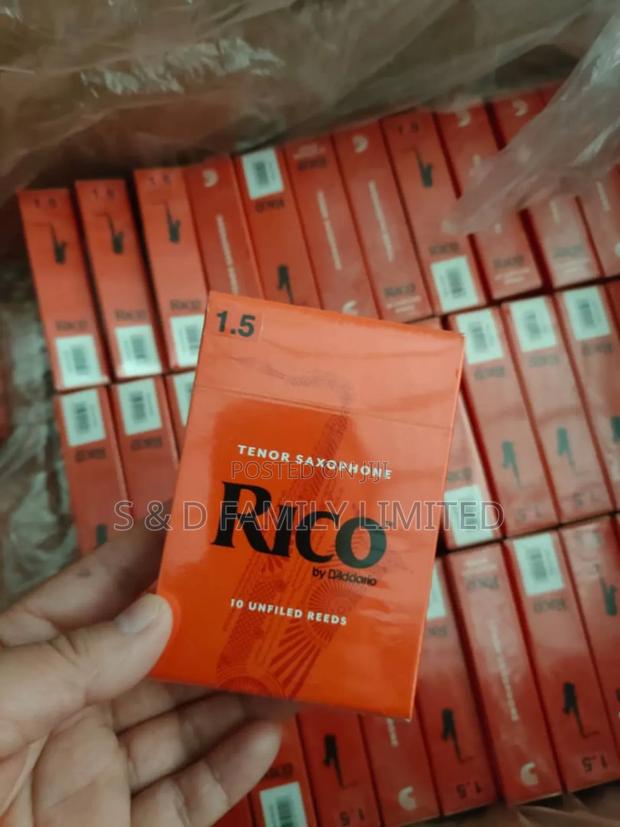 Rico 1.5 Tenor Saxophone Reeds - main view