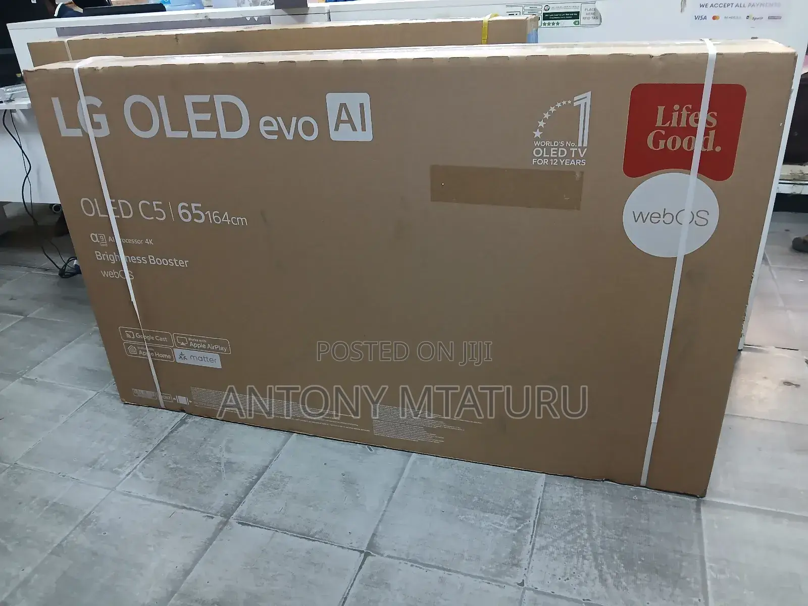 Lg 65-Inch Class Oled Evo Ai C5 Series Smart Tv