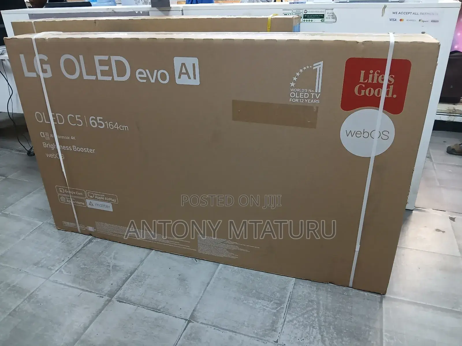 Lg 65-Inch Class Oled Evo Ai C5 Series Smart Tv