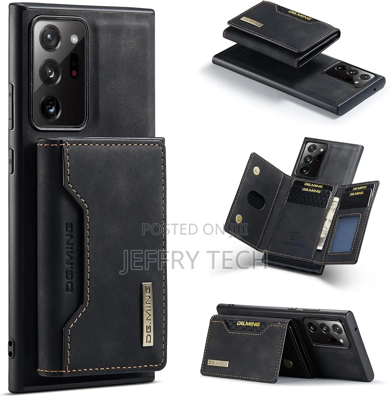 Bofwer Samsung Galaxy Note 20 Ultra Dg.Ming Leather Wallet Detachable