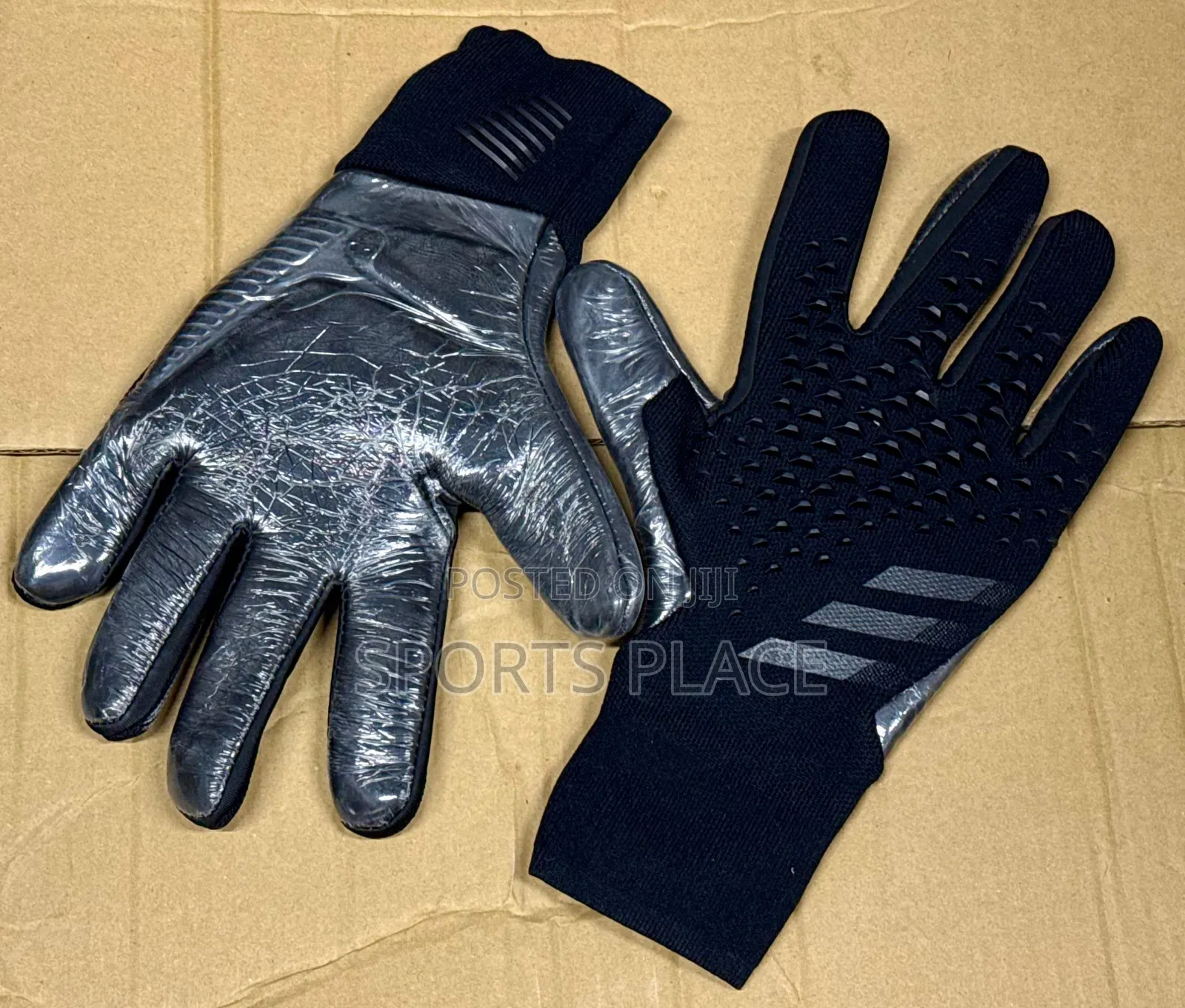 Predator Coral Black Elite Goalkeeper Gloves