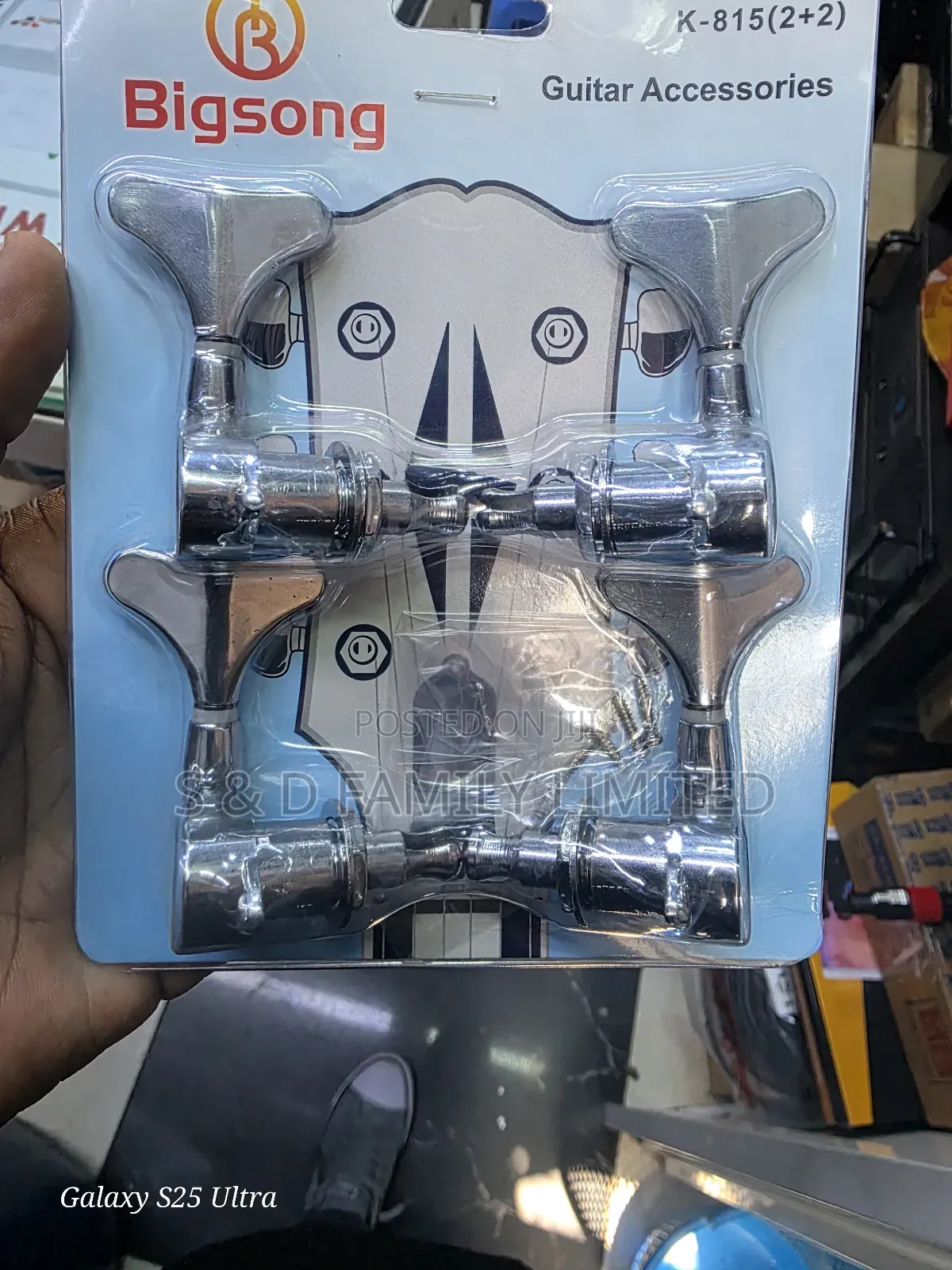 Bigsong Bass Guitar Tuning Pegs