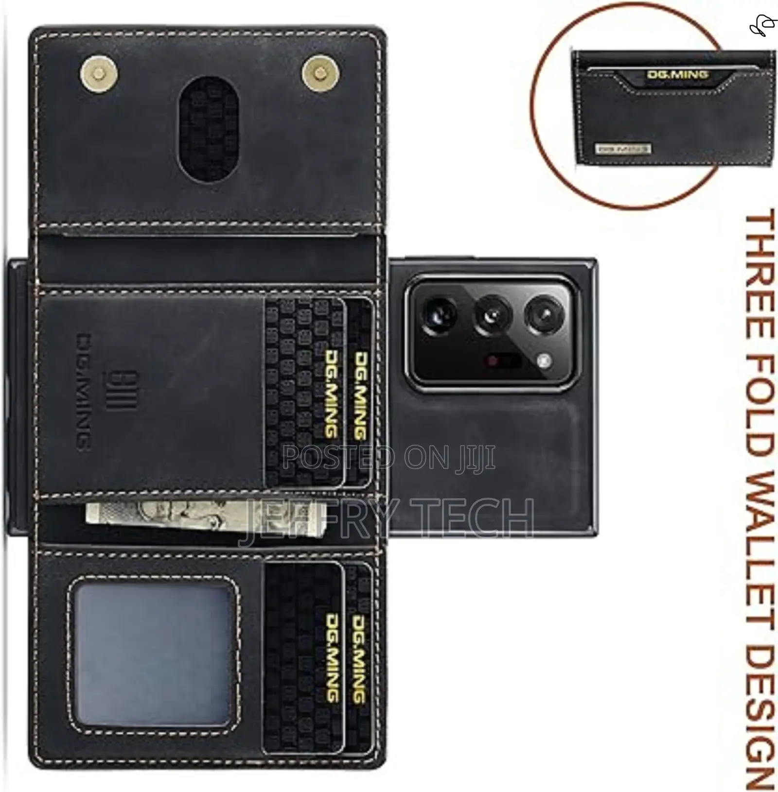 Bofwer Samsung Galaxy Note 20 Ultra Dg.Ming Leather Wallet Detachable