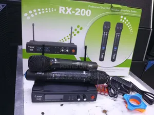 Digital Dual Wireless Microphone Rx 200